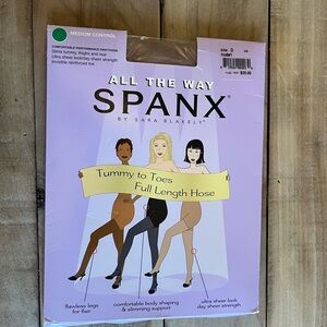 Spanx All The Way Tummy to Toes Full Length Hose - Nude 1 Size D